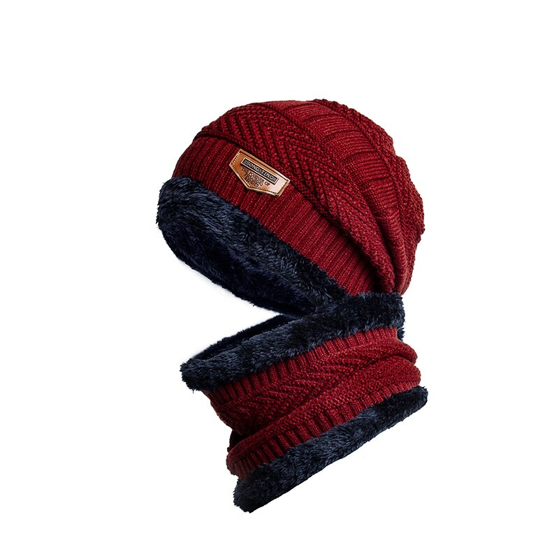 2 피스 모자 스카프 조합 여성용 모자 겨울 모자 남성용 야구 모자 벨벳 패딩 턱받이 방풍 따뜻한 야외 버킷 모자